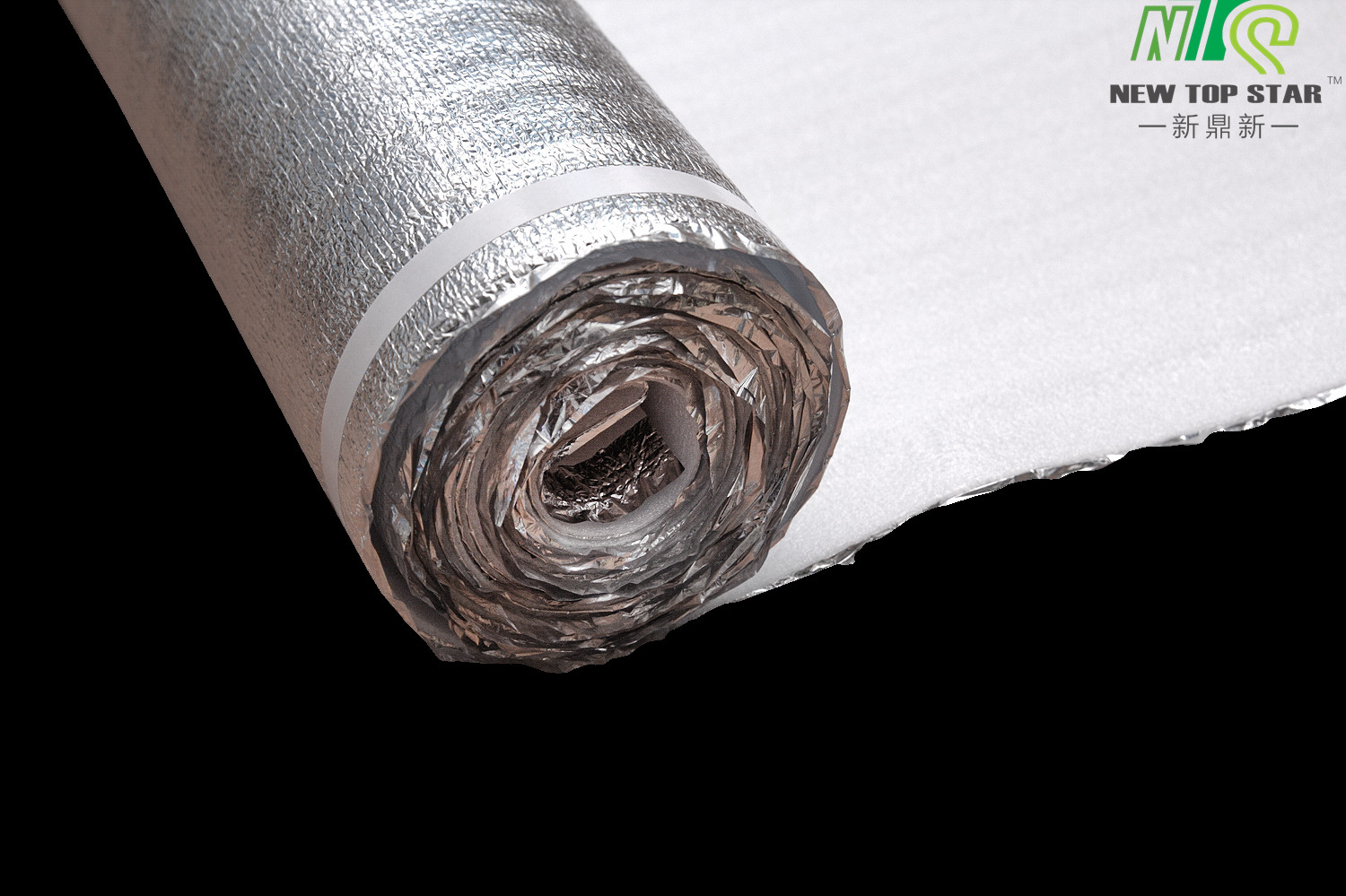 2mm Foam Underlayment EPE White Foam Flooring Underlay 200sqft/Roll 22kg/Cbm