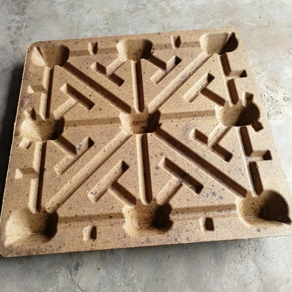 Hot Press Wood Pallet Machine For Oil Palm Fruit Fiber Reuses