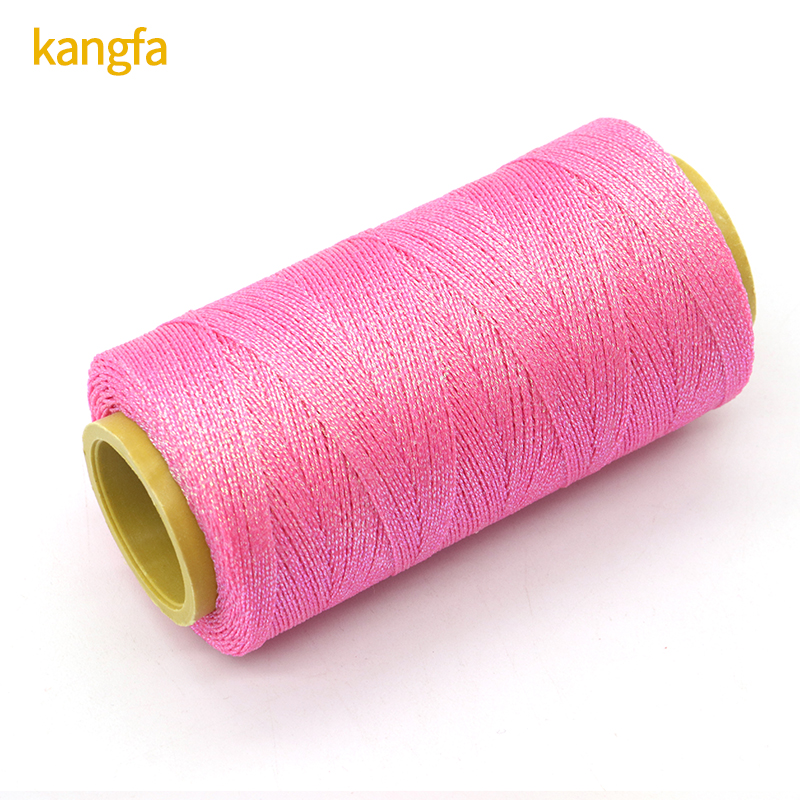 500m Polyester Magic Wax Thread 10 Vibrant Colors for Hand Knitting Boho Accessories