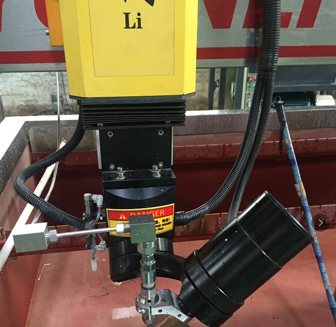High Pressure Mini Waterjet Cutting Machine Multi Function Water Jet Metal Cutter