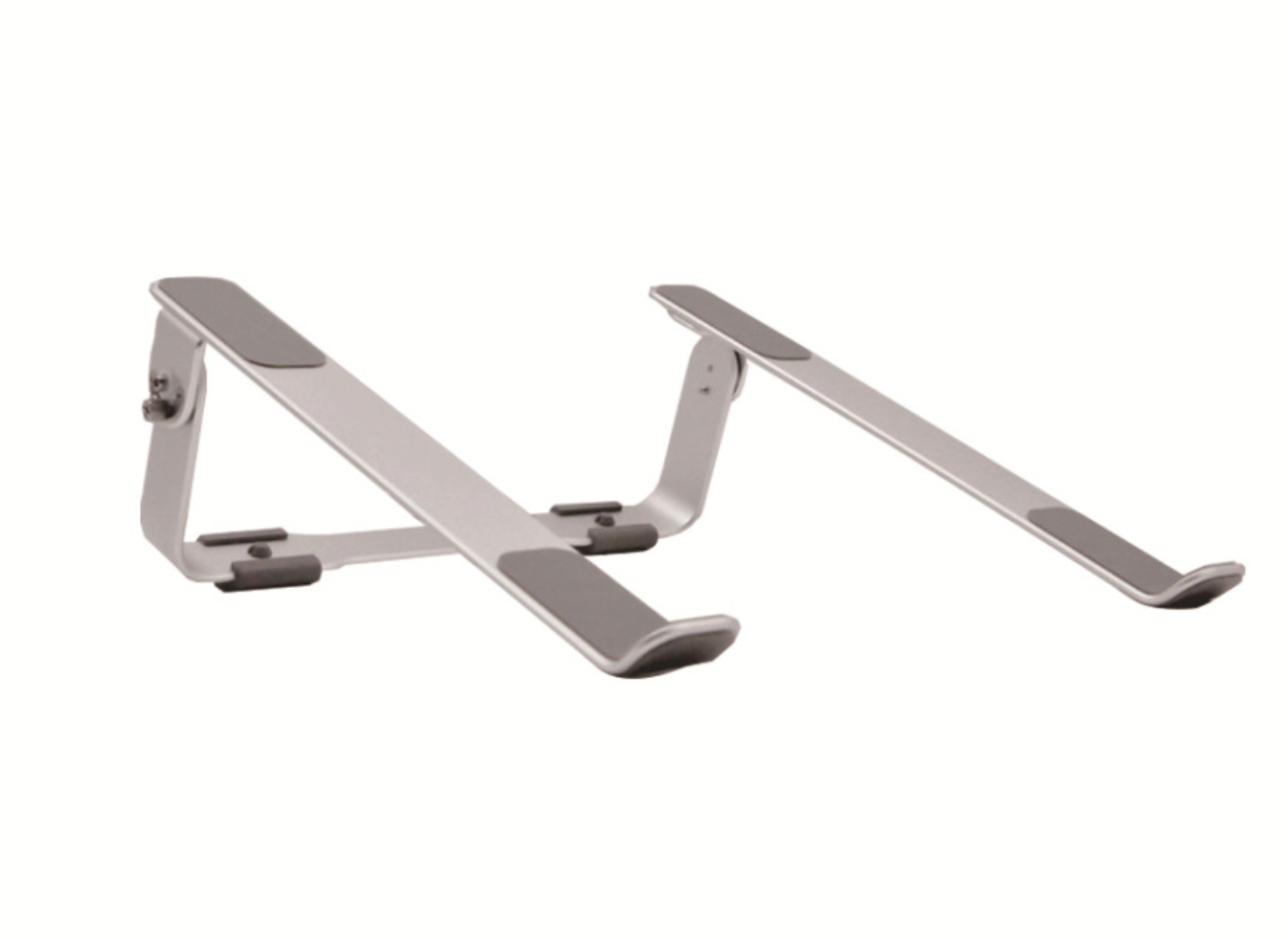 Silver Anodic oxidizing Metal Laptop Stand Tablet Desk Holder 238*250*3MM