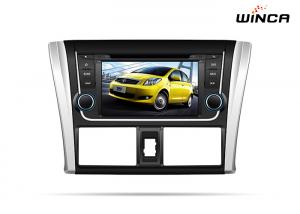 China Multimedia Toyota Yaris Dvd Gps System , Touch Screen Toyota Yaris Sat Nav Disc on sale