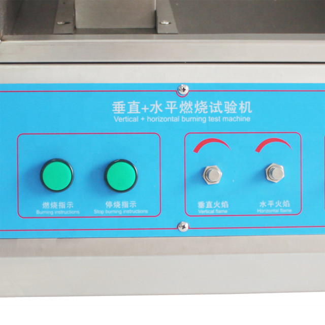 Electric Wire Vertical Horizontal Combustion Chamber Testing Machine