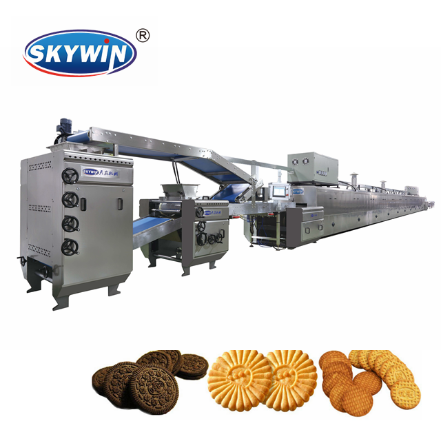 Soft Biscuit Production Line Rotary Moulder Biscuit Making Machine 50-200kg/H Capacity