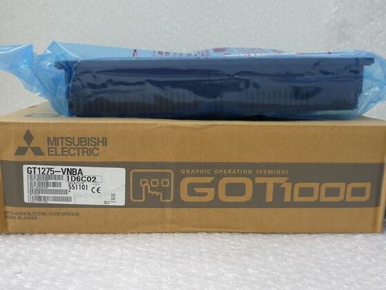 Mitsubishi GOT 1000 GT1275-VNBA 10.4" TFT 100-240V AC Touch Sreen HMI 100% Mitsubishi Original