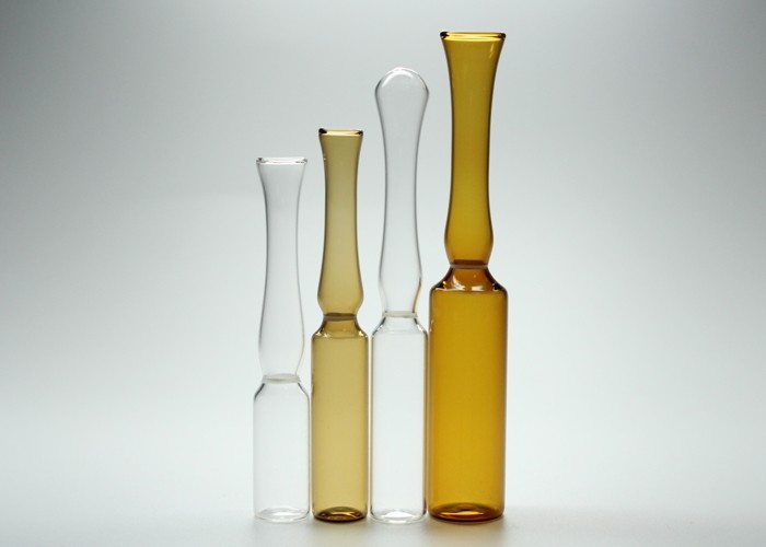 Small Empty Glass Ampoules 1-20 Ml Capacity For Injection Medicine