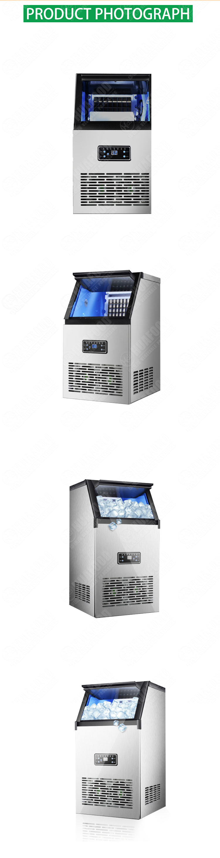 Commercial Ice Maker Machine Home Use Ice Making Machine Ice Cube Maker