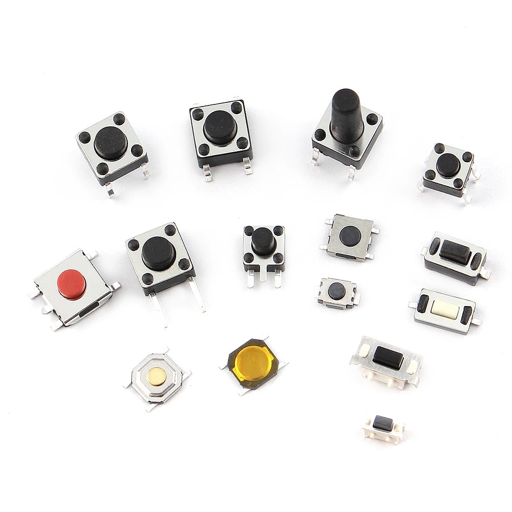 SMD 4 Pin Micro Tact Switch 6x6mm Tactile Tact Push Button Switch
