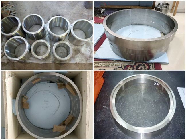 Inconel 718 Forged Sleeves Tailored Made Forging Shapes Alloy 718 N07718 2.4668