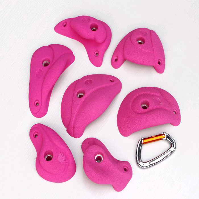 NO Inflatable Experienced Climber Rock Climbing Holds with Max Capacity 100-500kg