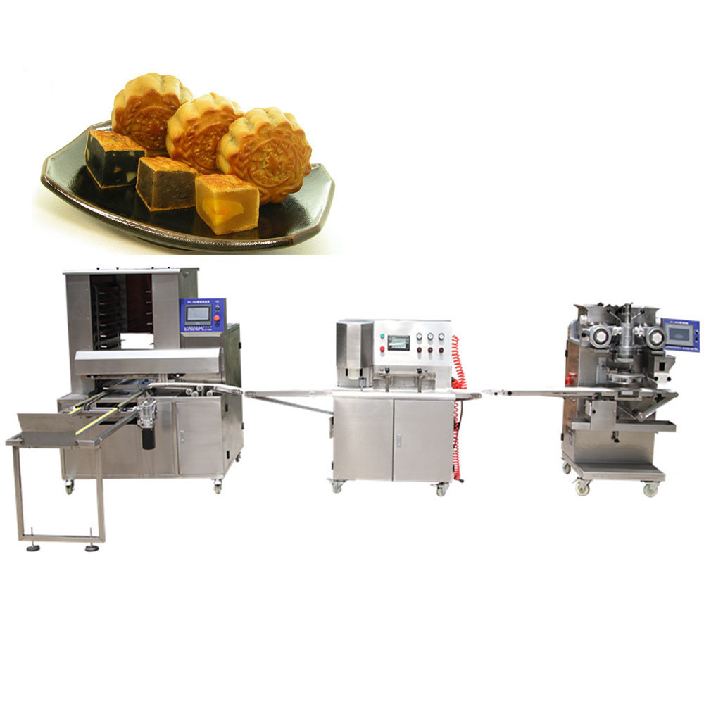 Automatic 1800pcs/H Food Encrusting Machine Mooncake Making