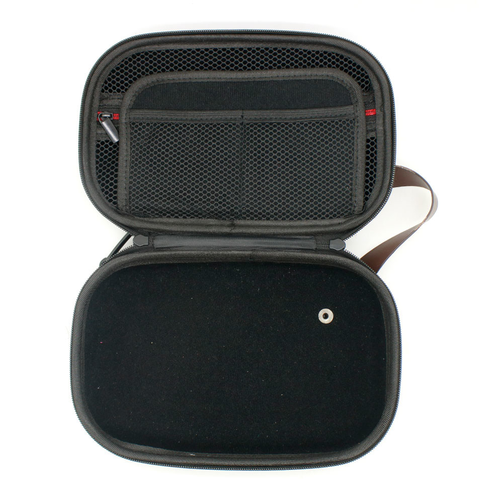 Dual zippers Electronics Travel Organizer Bag , EVA Travel Gadget Case