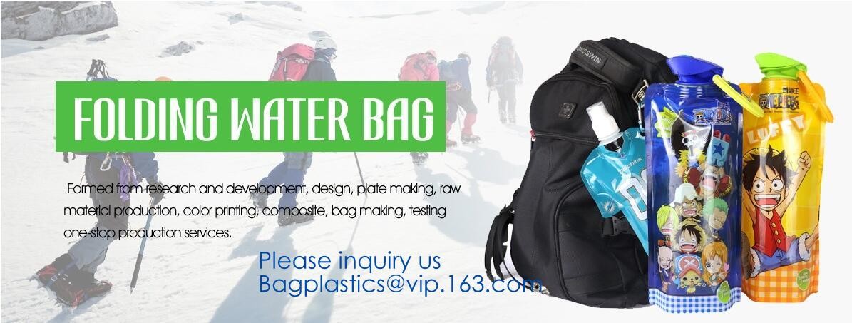 Custom Reusable Juice Food Packaging Plastic Bag Alcohol Drink Wine Spout Pouch Bag,liquid spout pouch/wine drink juice