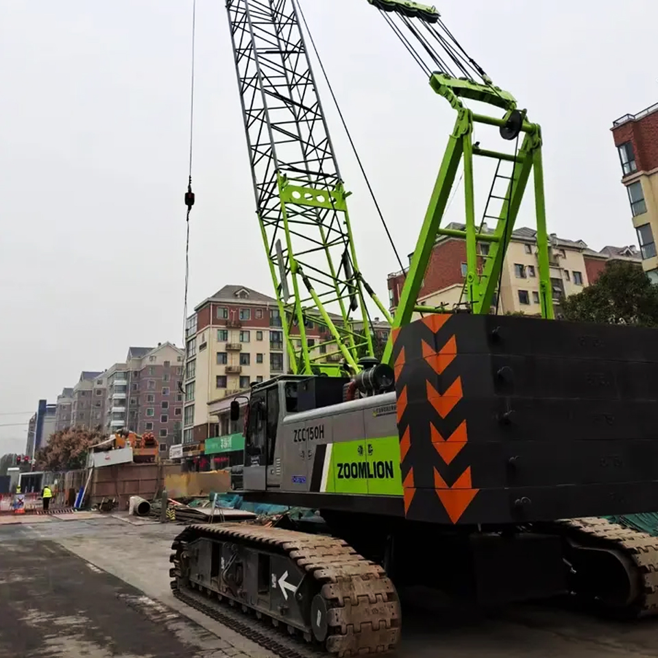 Zoomlion ZCC850V 45 Ton 50 Ton Hydraulic Mobile Crawler Crane For Construction Works