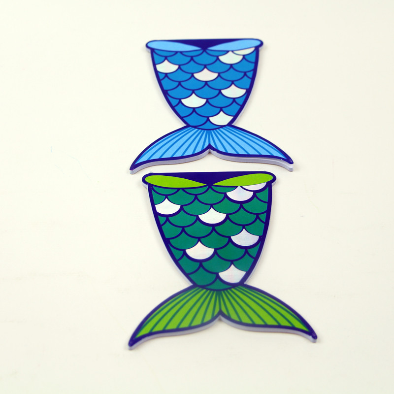 Different Interesting Fish Shape Books / Softcover Notebook Notepad Printing