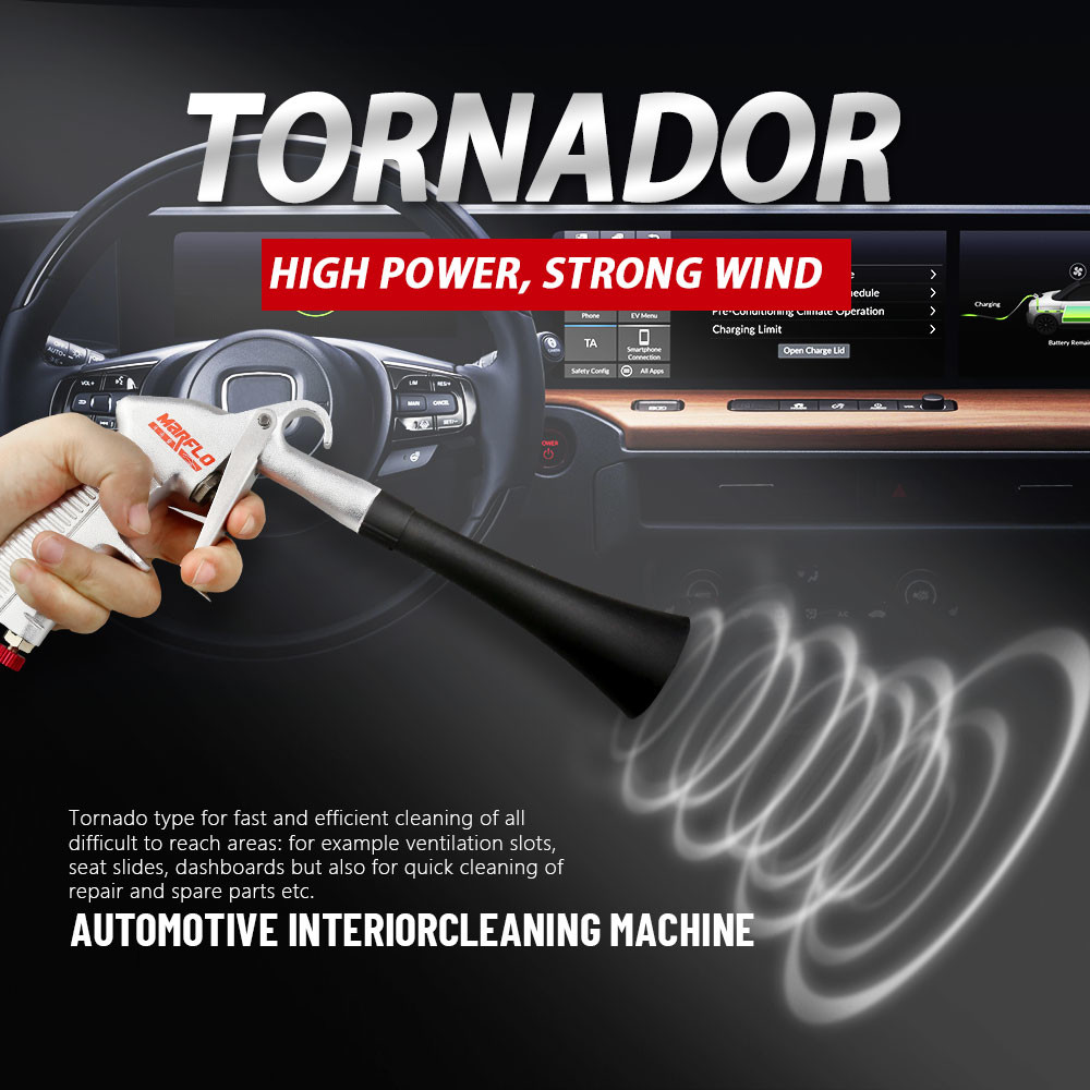 Forged Aluminum Car Washing Gun For Car Tornador Detailing Use BSCI Certificated