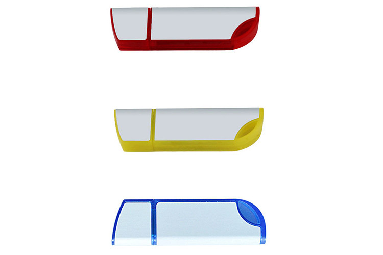 USB Factory supply Show Life Brand 8G 2.0 yellow color metal USB with customized logo and package