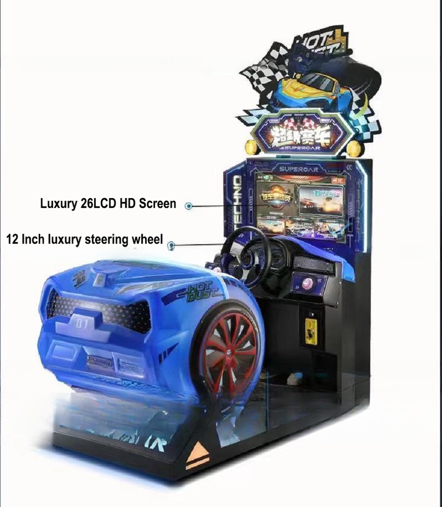 Crazy Dynamic Super Car Racing Game Machine Parent Child Interactive Games