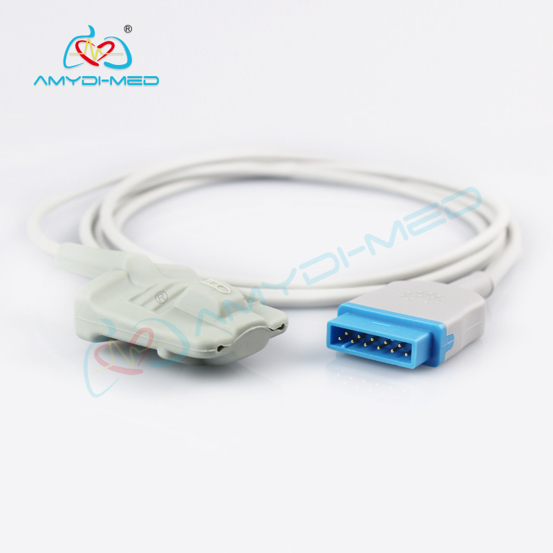 GE Solar 8000 Dash 2500 Tpu Adult 11Pin Reusable Spo2 Sensor