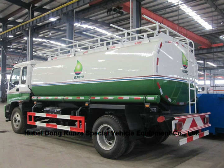 ISUZU oil tanker trucks 16T with Good Quality fuel pump transport or refuling oil, diesel, gasoline, kerosene,