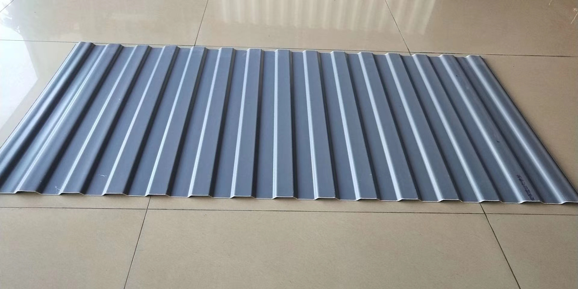 38CrMoALA Screw Material PVC Roofing Tile Extrusion Line for Big Production Capacity