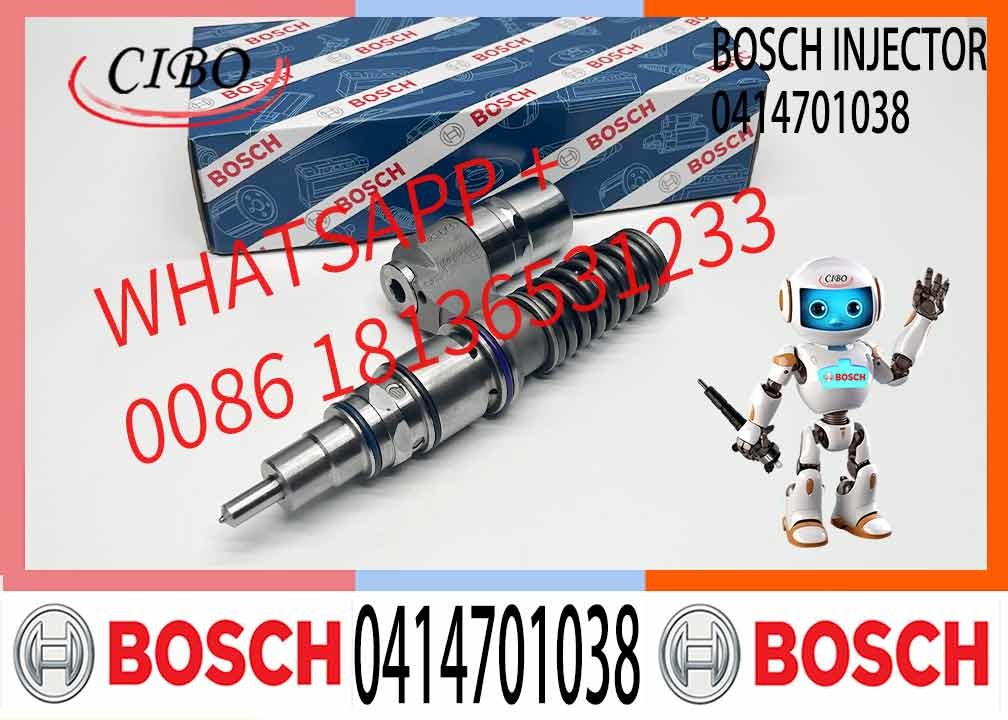 Genuine Neutral New Electronic Unit 0414701038 0414701063 1548472 176655 Engine Diesel Injector for Scania