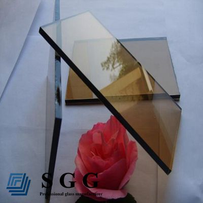 High quality float glass Wholesale 4mm Bronze Glass