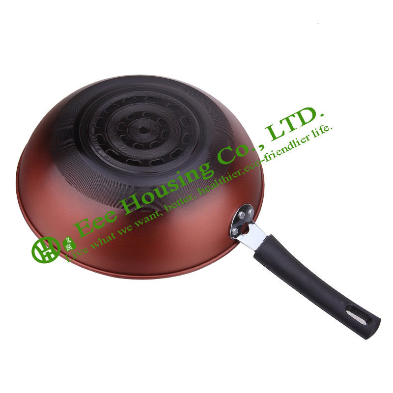 cookware with Refined iron manufactuer in China, kitchenware for sale, wok pan,fry pan non-smoking non-stick kitchen
