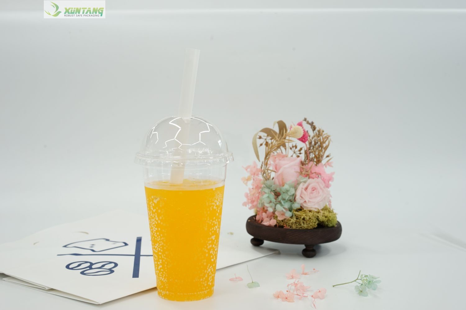 Custom Printing Colored Bendable Pla Drinking Plastic Straws