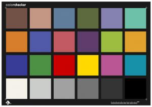 Buy cheap 24 Colors Color Check Test Chart To Replace X Rite Color Checker 290*204mm Size product