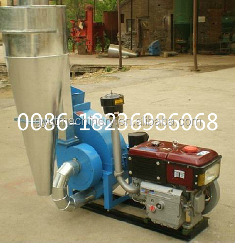 190kg Capacity Corn Maize Grinder Hammer Mill for Chicken Feed Processing Plant