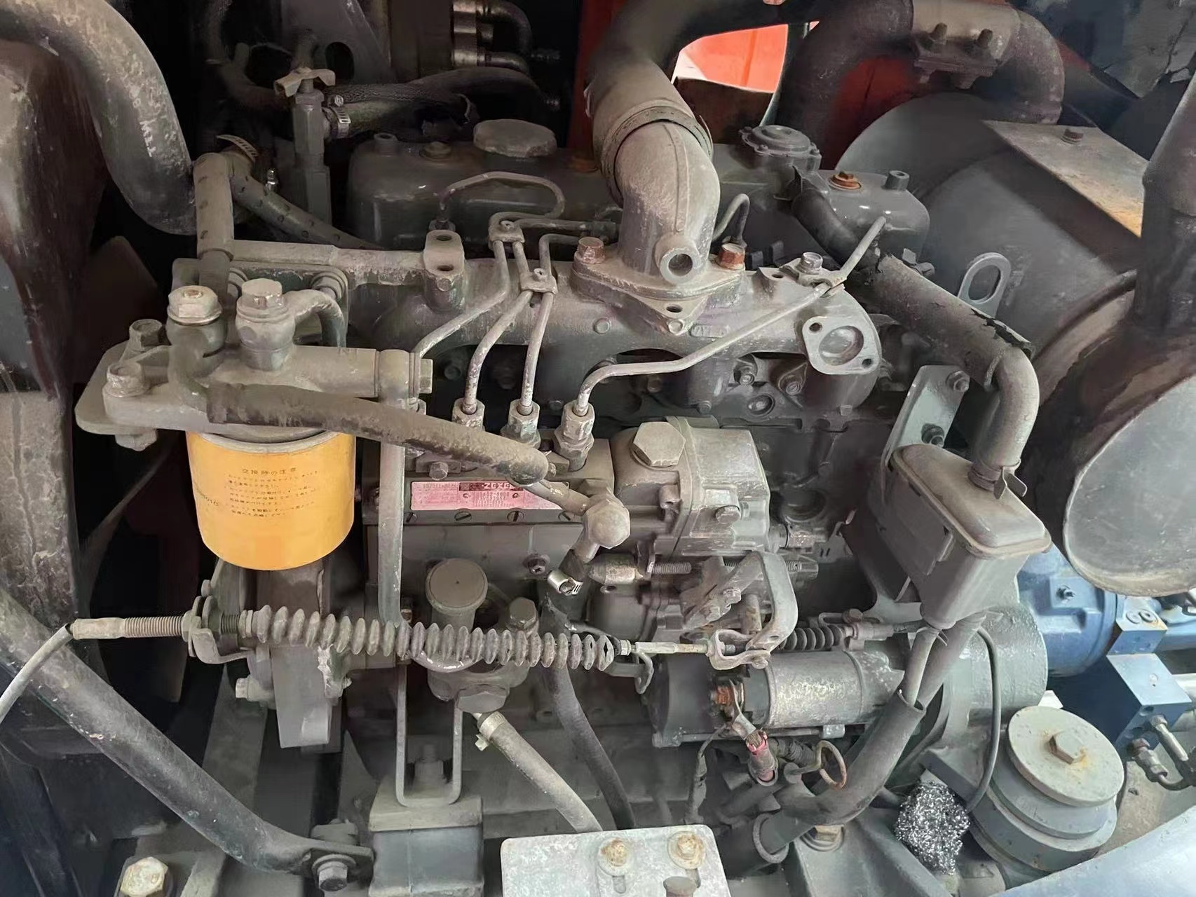 original second-hand Doushan DH55 excavator is in good condition strong and simple maintenance