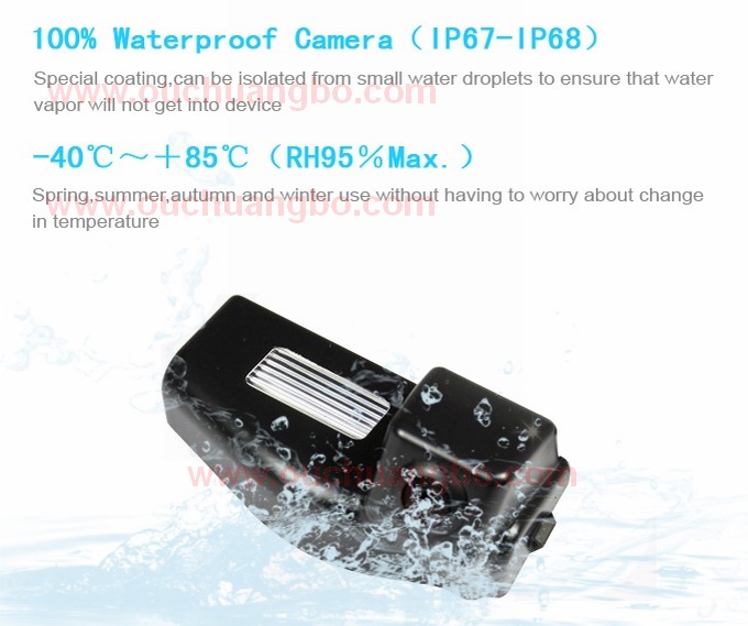 Ouchuangbo HD Color Night Version 170'' Wide view Angle for Mazda 2 /3 OCB-T6899