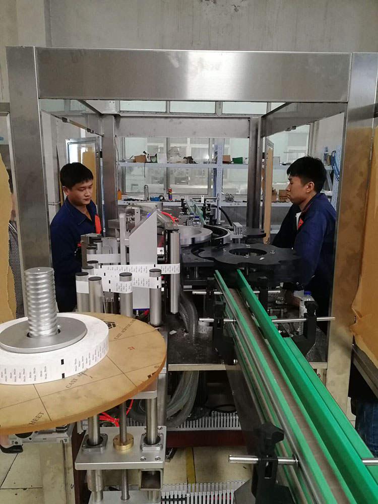 Automatic Rotary OPP Hot Melt Glue Packaging Label Printing Machines For Bottles
