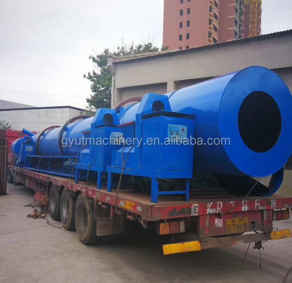 22kw Gas Heating Wood Sawdust Cyclone Dryer Rotary Drum Sawdust Dryer Spare Parts