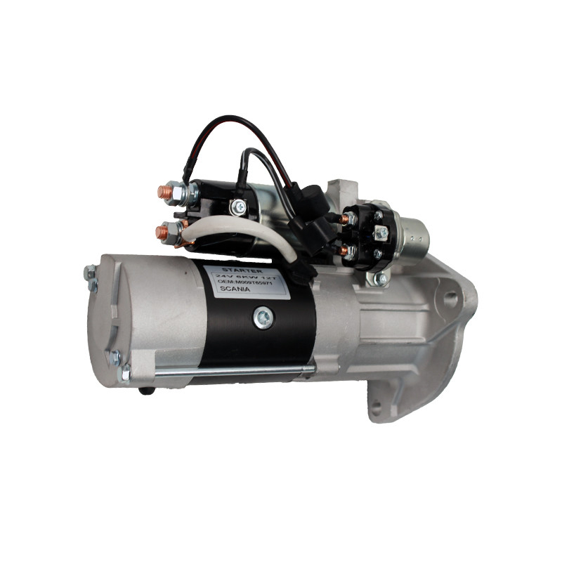 Scania Diesel Engine Parts 24V 12T 6KW Motor Starter M009T65971