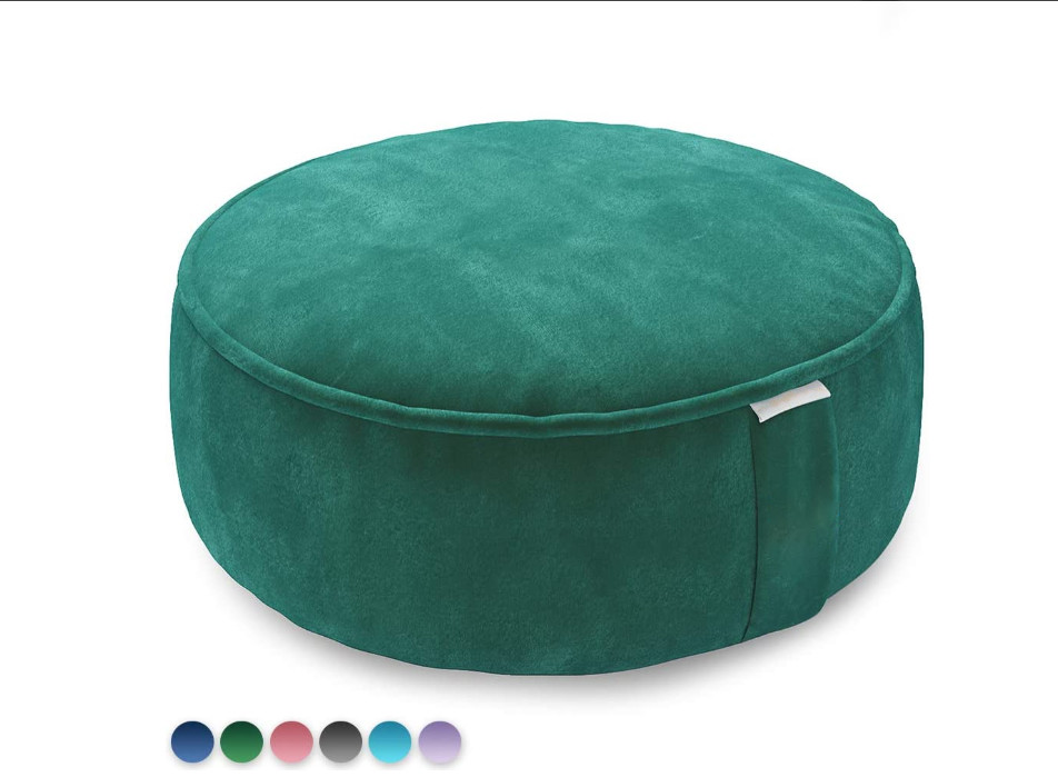 Malleable Eco Friendly velvet Yoga Meditation Cushion