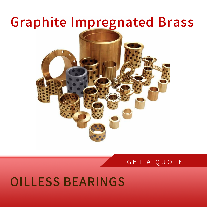 Graphite Impregnated Brass bearing MPBZ10-15