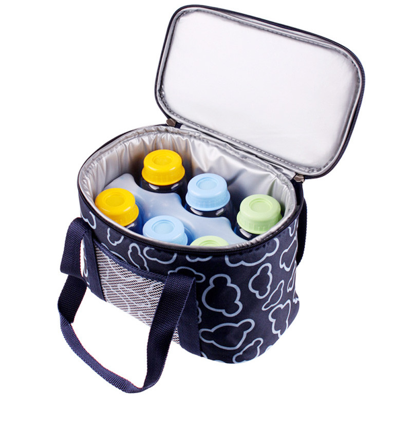 Polyester Waterproof Travel Tote Thermal Insulated Beach Bag