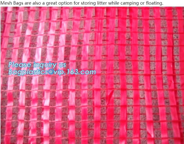 PE Knitted mesh bag and Raschel mesh bag,Factory Price Supply Plastic Pe Raschel Monifilament Date Mesh Net Bags, bageas