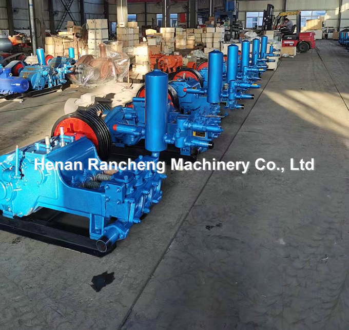 Diesel Engine Type Max 600L/Min Mud Pump By Electric Motor
