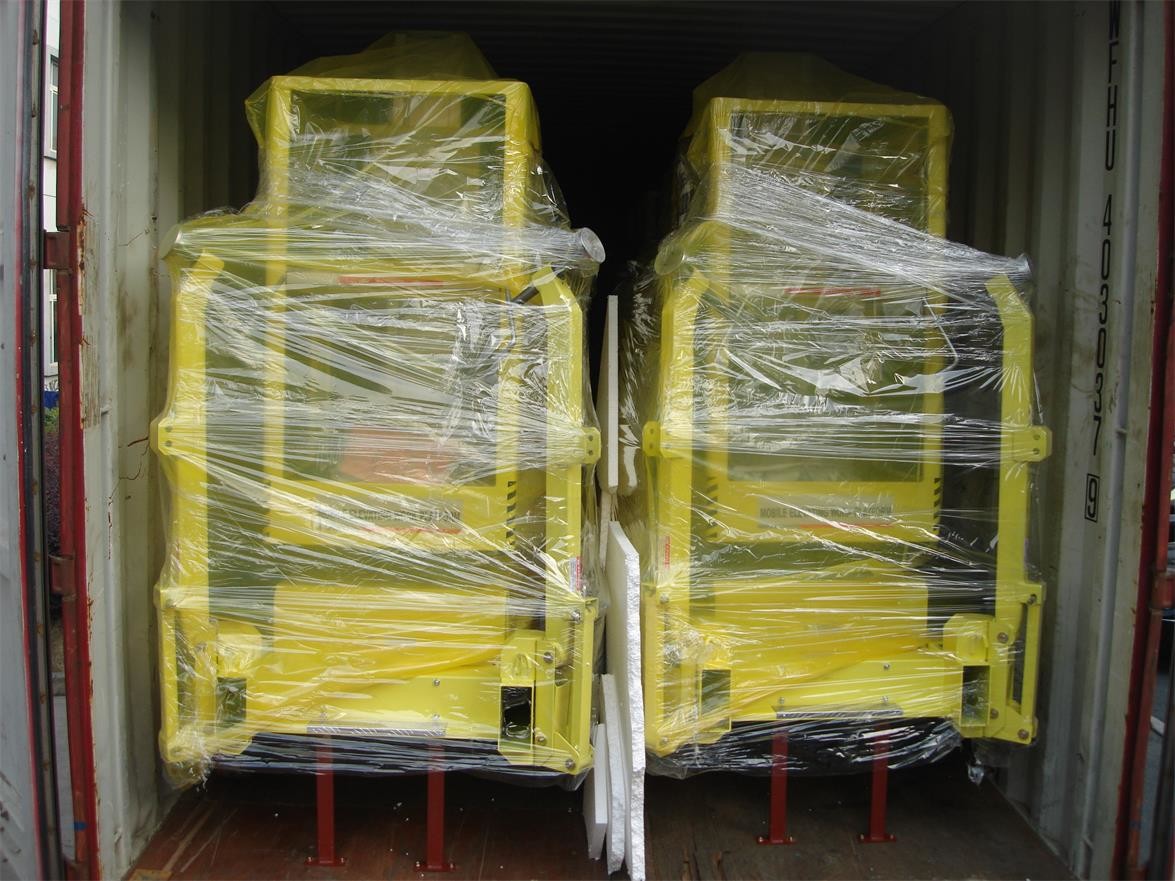 Aluminium Alloy Trailer Mounted Lift 8m Hydraulic Trailer Bucket Lift
