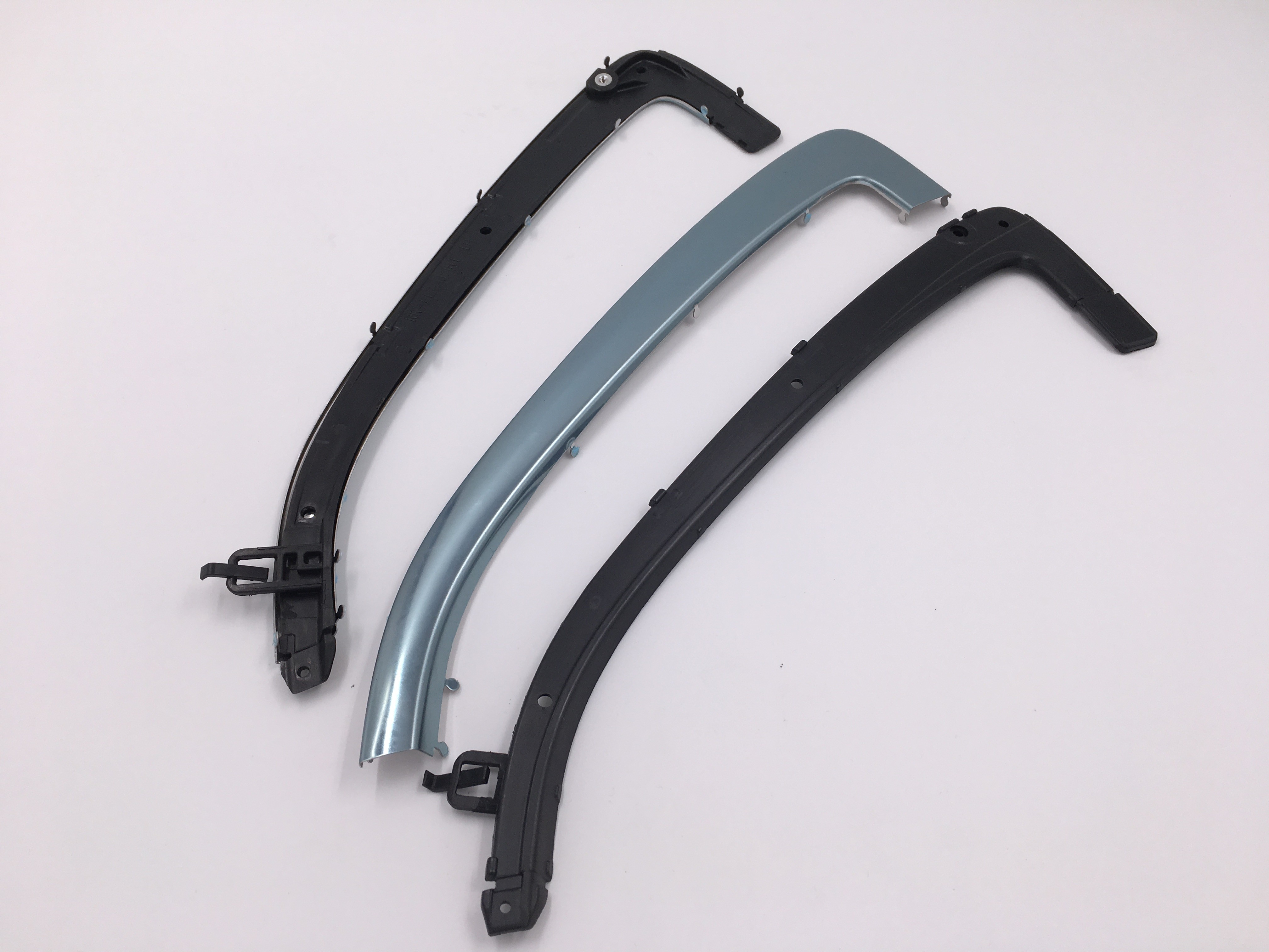 One Stop Shop Injection Mould Maker Customized Multi Cavities Tool Smooth Black Purple Color