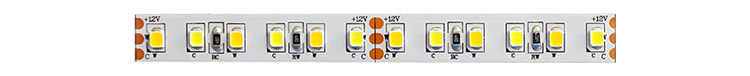 CCT Dual Color Outdoor LED Light Strip White Addressable Cuttable Connecting 3528