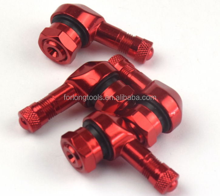 40mm Length Universal Car Fitment Motorcycle Tyre Valve Cap with Aluminum Body and Long-Lasting Brass Core