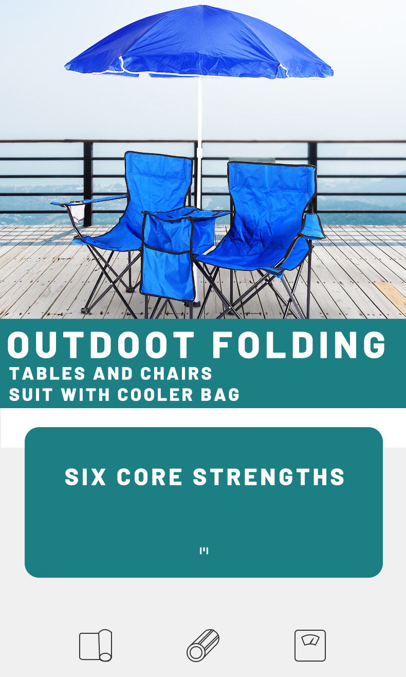 Small Outdoor Round Lightweight Camping Table Foldable Barbecue Table