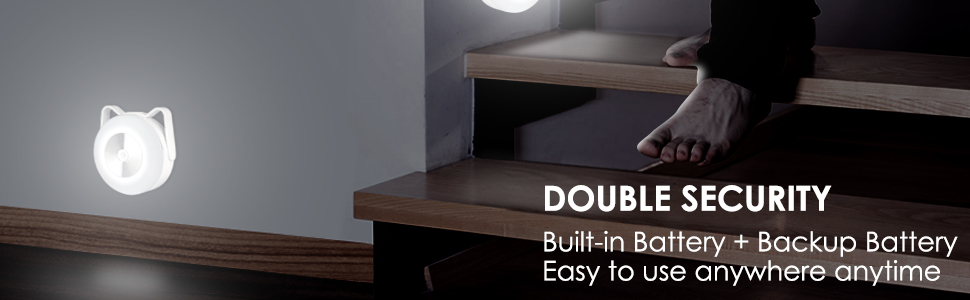 4.5VDC 10LM Battery Powered Motion Sensor Under Cabinet Lighting