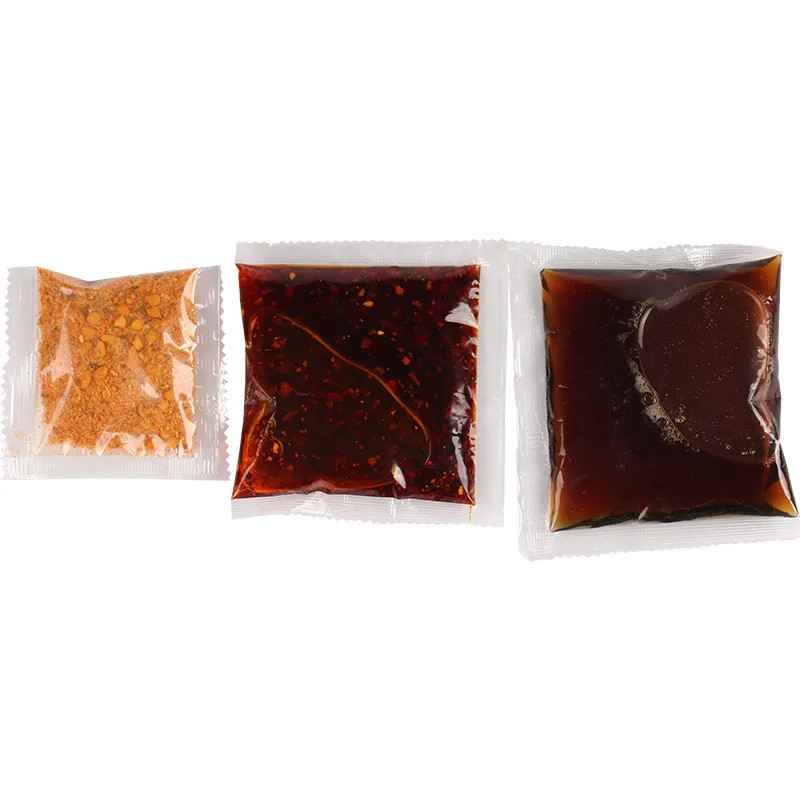 15g Sauce Packet Automatic Filling And Packing Machine 3 Sides Sealing