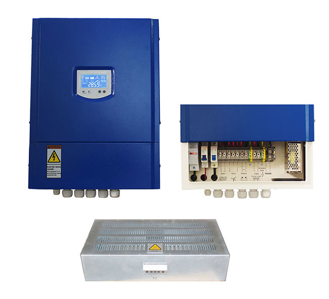 1KW Wind Solar Hybrid System Controller 12 Volt 3 Phase Charge Controller