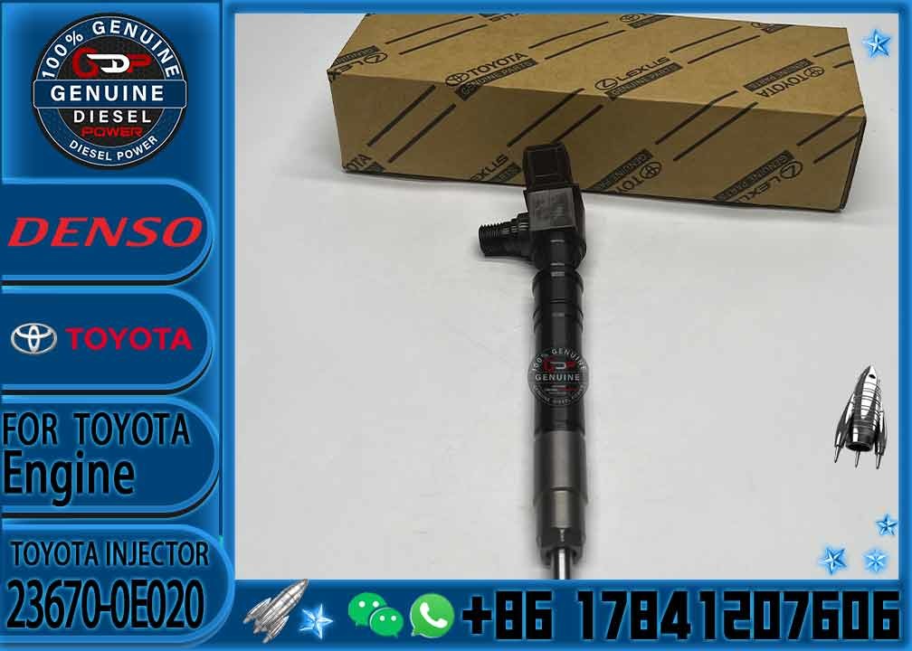 Common Rail Injector 295700-0560 23670-0E020 23670-09430 23670-11020 23670-19025 236700E020 For Toyota 2.4d 2GD-FTV REVO